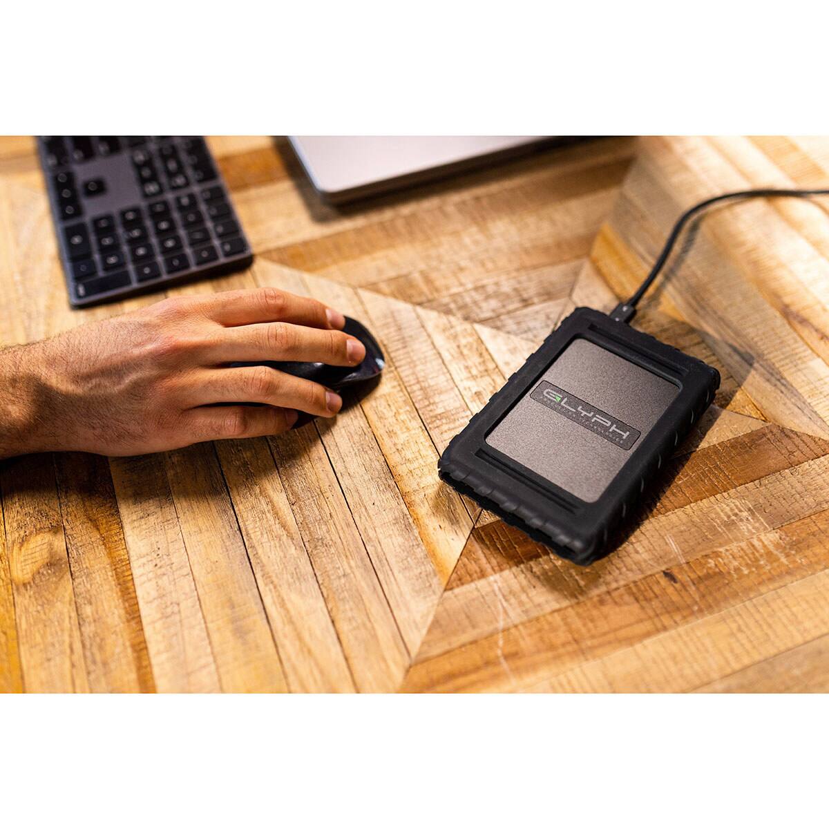 Alt View 9. Glyph Technologies - Glyph Technologies Blackbox Plus USB 3.1 Gen 2 Type-C External SSD - 2TB.