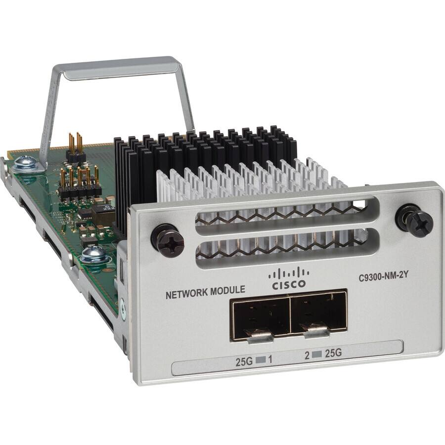 NETWORK MODULE  
CISCO C9300-NM-2Y  
25G 1 2 25G