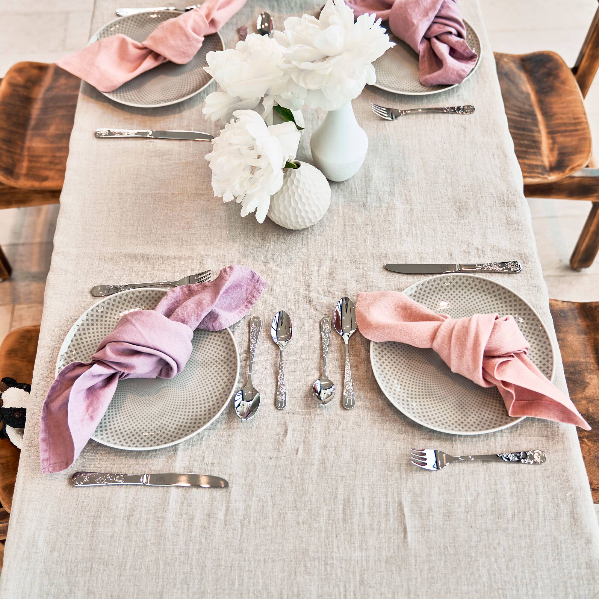 Alt View 1. ZWILLING - ZWILLING TWIN Kids Grimm's Fairytales 4-pc 18/10 Stainless Steel Flatware Set - Stainless Steel.