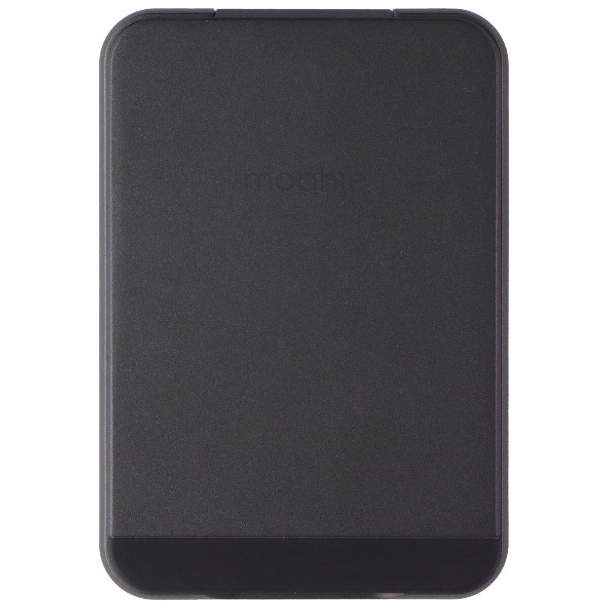 Alt View 1. mophie - Snap+ Powerstation Mini 15W Qi2 Fast Wireless Magnetic Charger with Stand - Black.
