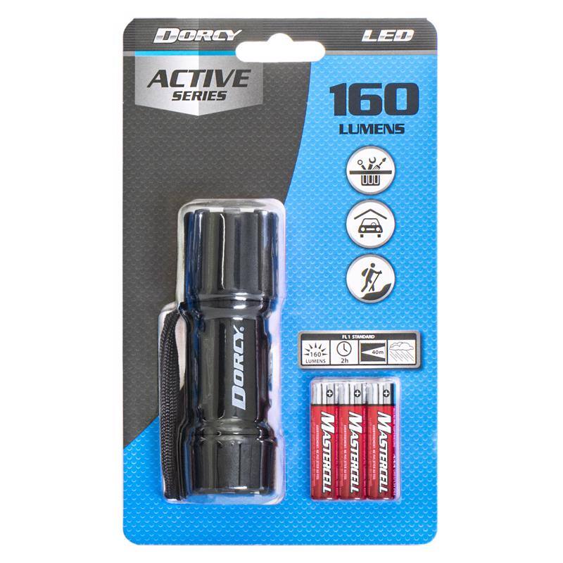 Dorcy - 135 lm Assorted LED Flashlight AAA Battery