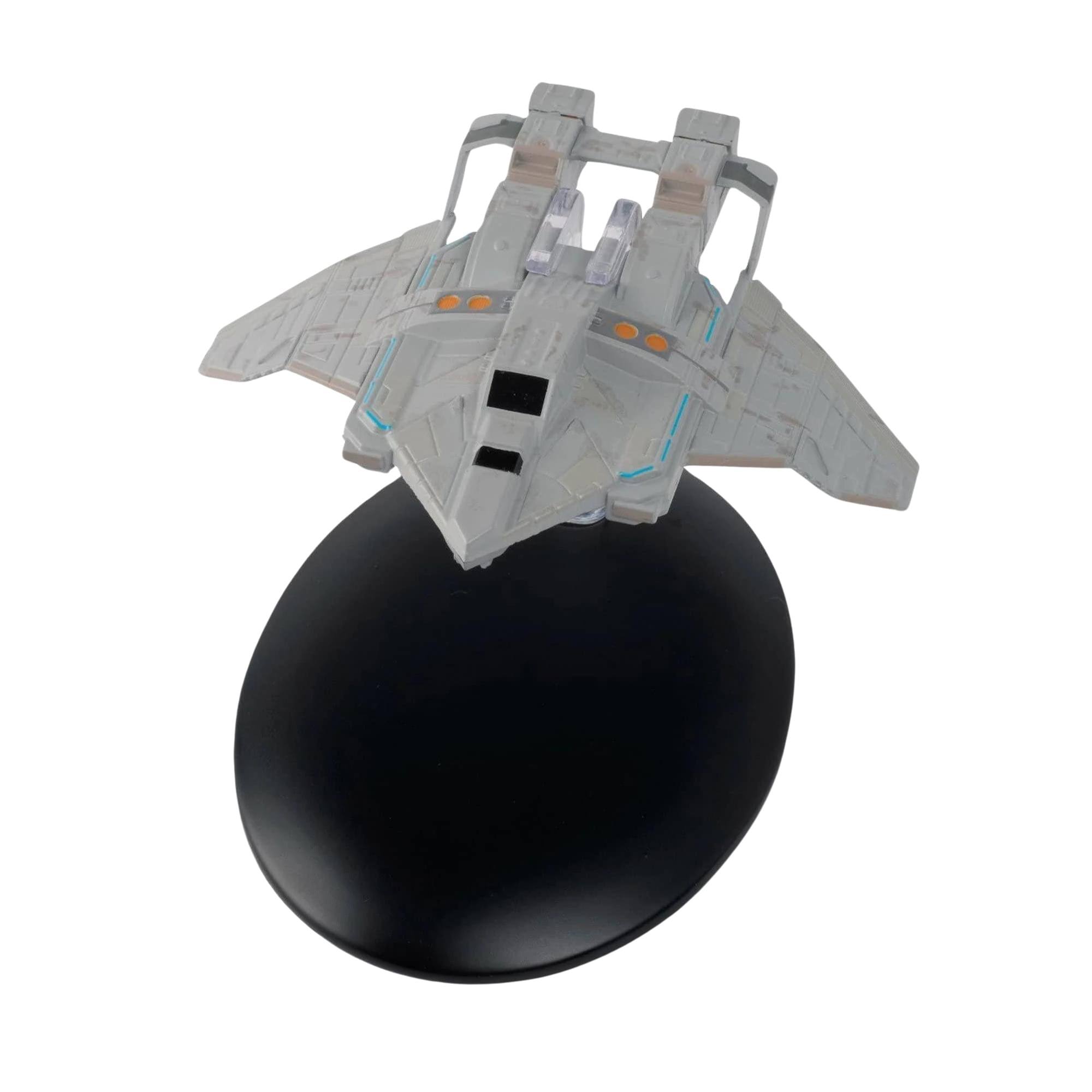 Alt View 10. Eaglemoss - Eaglemoss Star Trek Starship Replica | Federation Fighter - Black.