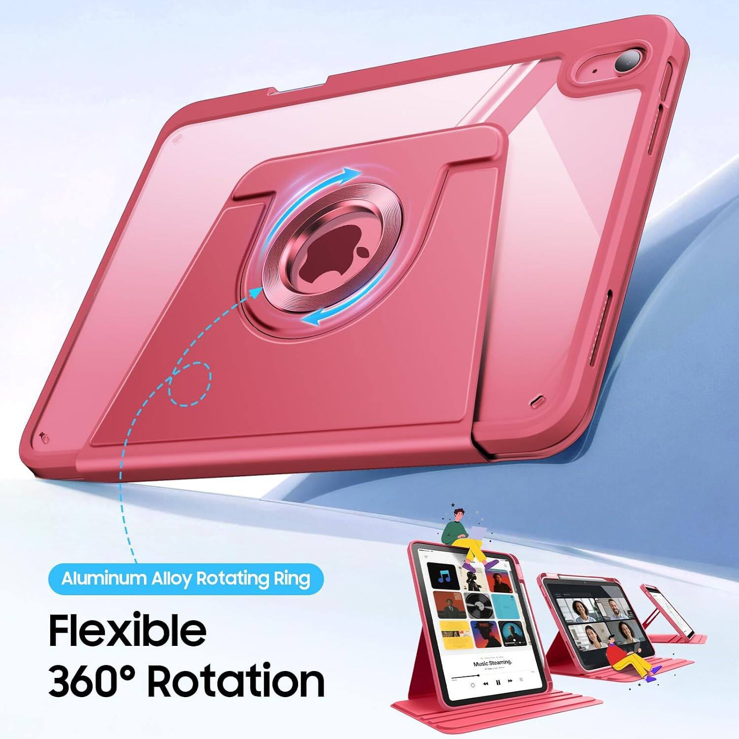 Aluminum Alloy Rotating Ring Flexible 360° Rotation