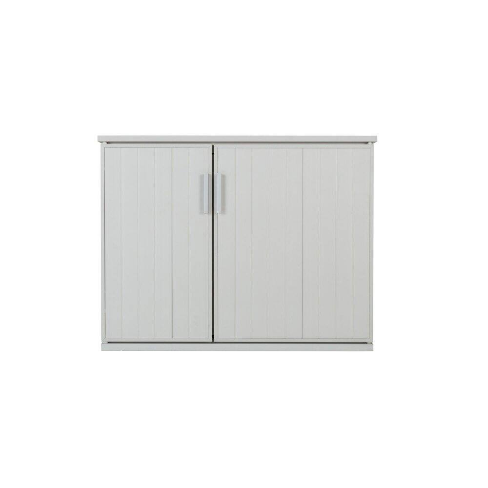 Alt View 1. New Age Pet - ECOFLEX Promax LitterLoo Litter Box Cover Table - Antique White.