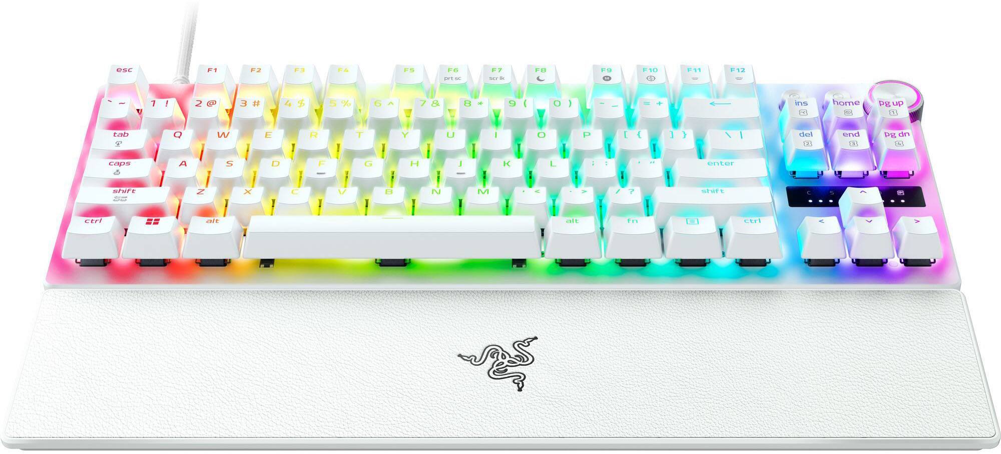 Razer Huntsman V3Tenkeyless ホワイト Razer Huntsman V3 Pro 8KHz TKL Wired Analog Optical Linear Switch