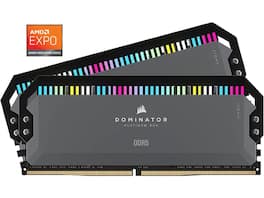 CORSAIR Dominator Platinum RGB 32GB DDR5 5200MHz XMP 3.0 RAM Gray CORSAIR Dominator Platinum RGB 32GB DDR5 5200MHz XMP 3.0 RAM Gray