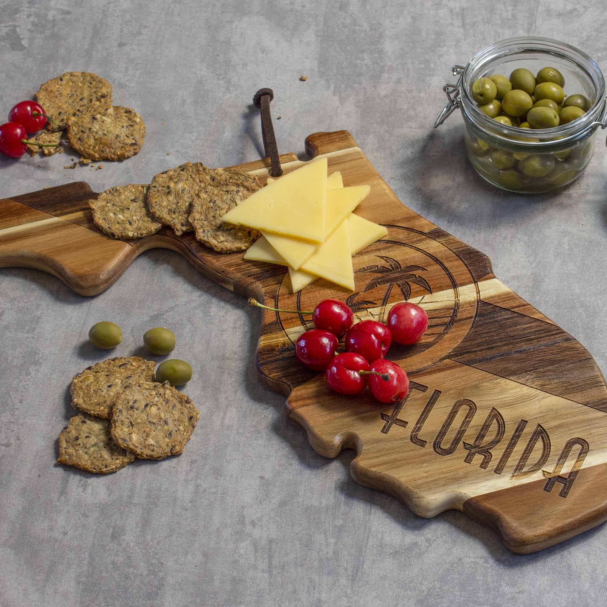 Alt View 2. Rock & Branch - Origins Series Florida Cutting Board.