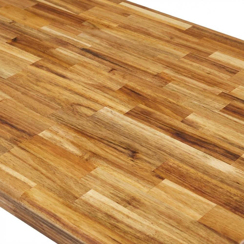 Alt View 1. FurniFact - Rectangular Dinner Table - Walnut.