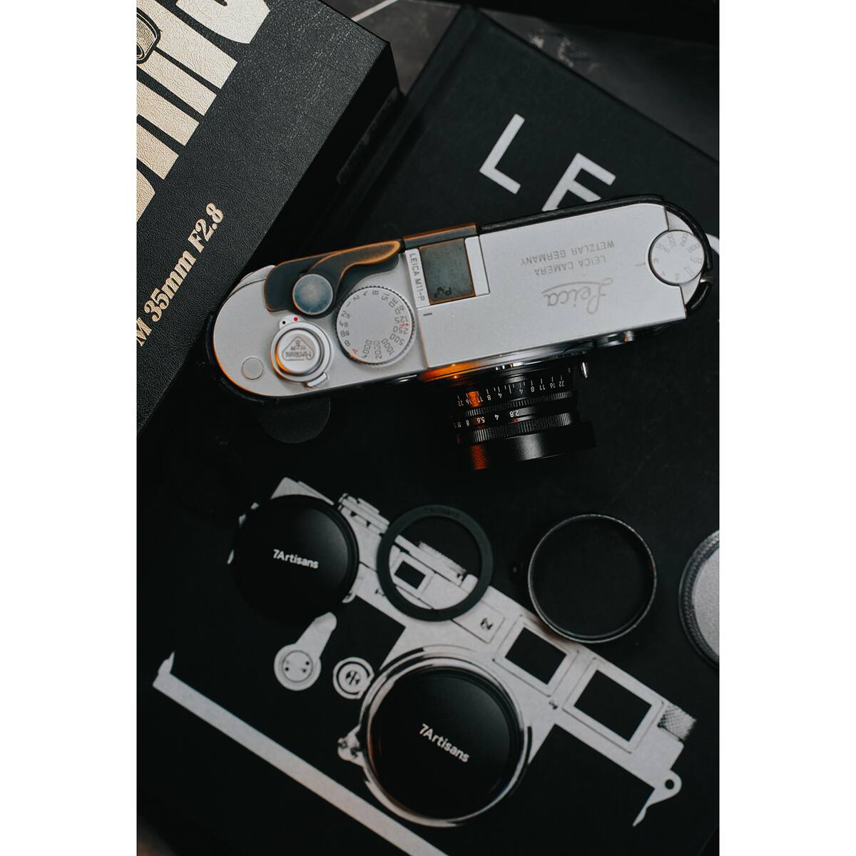 F2.8 M 35mm

LEICA WETZLAR LEICA GERMANY CAMERA LEICA 2 San 8 5 DE M11-P PU' Leica 2 09 kg B1 8 0004 1000 500 2000 1 22 16 11 $ 1 16:33 , 2.8 I 5.6

7Artisans