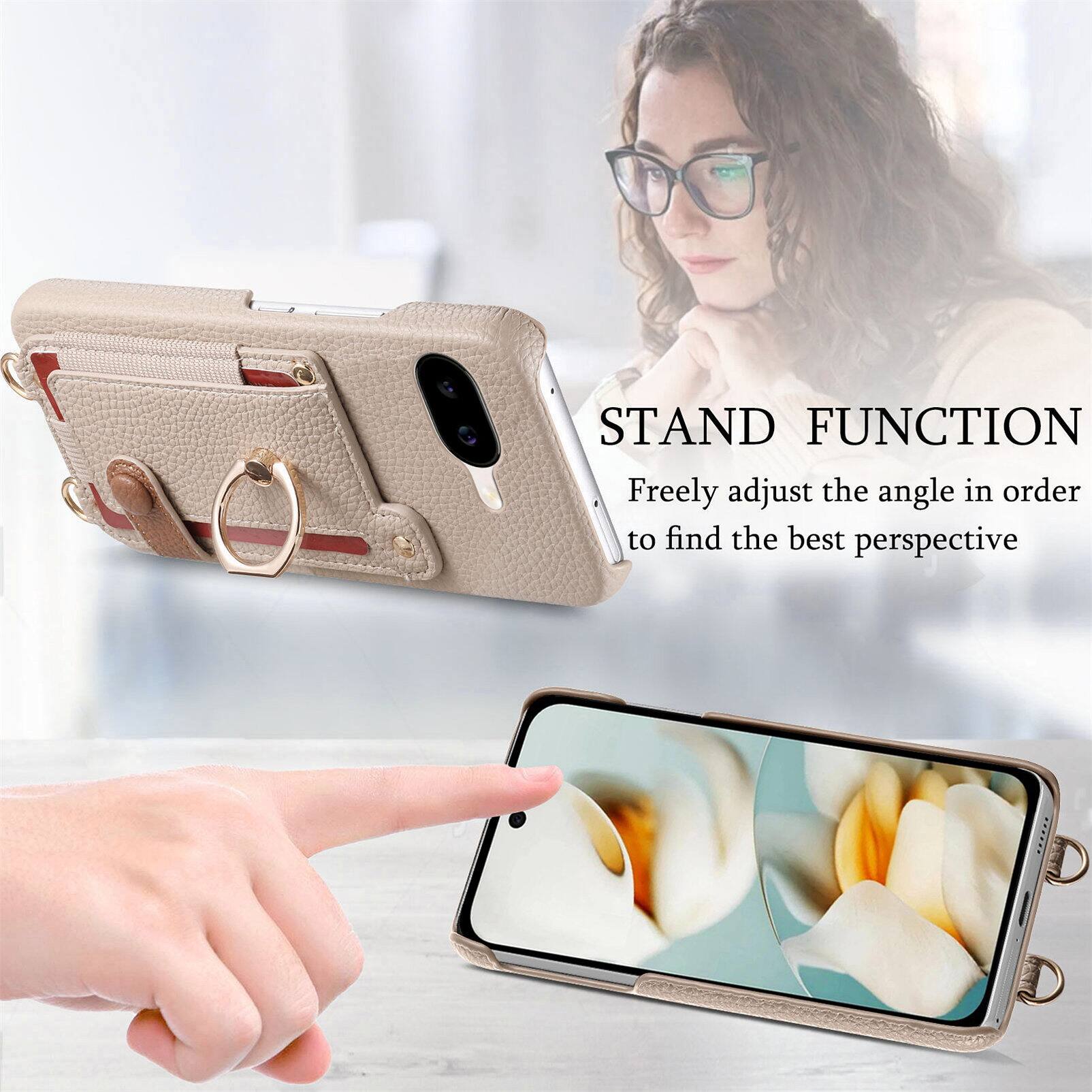 STAND FUNCTION  
Freely adjust the angle in order to find the best perspective