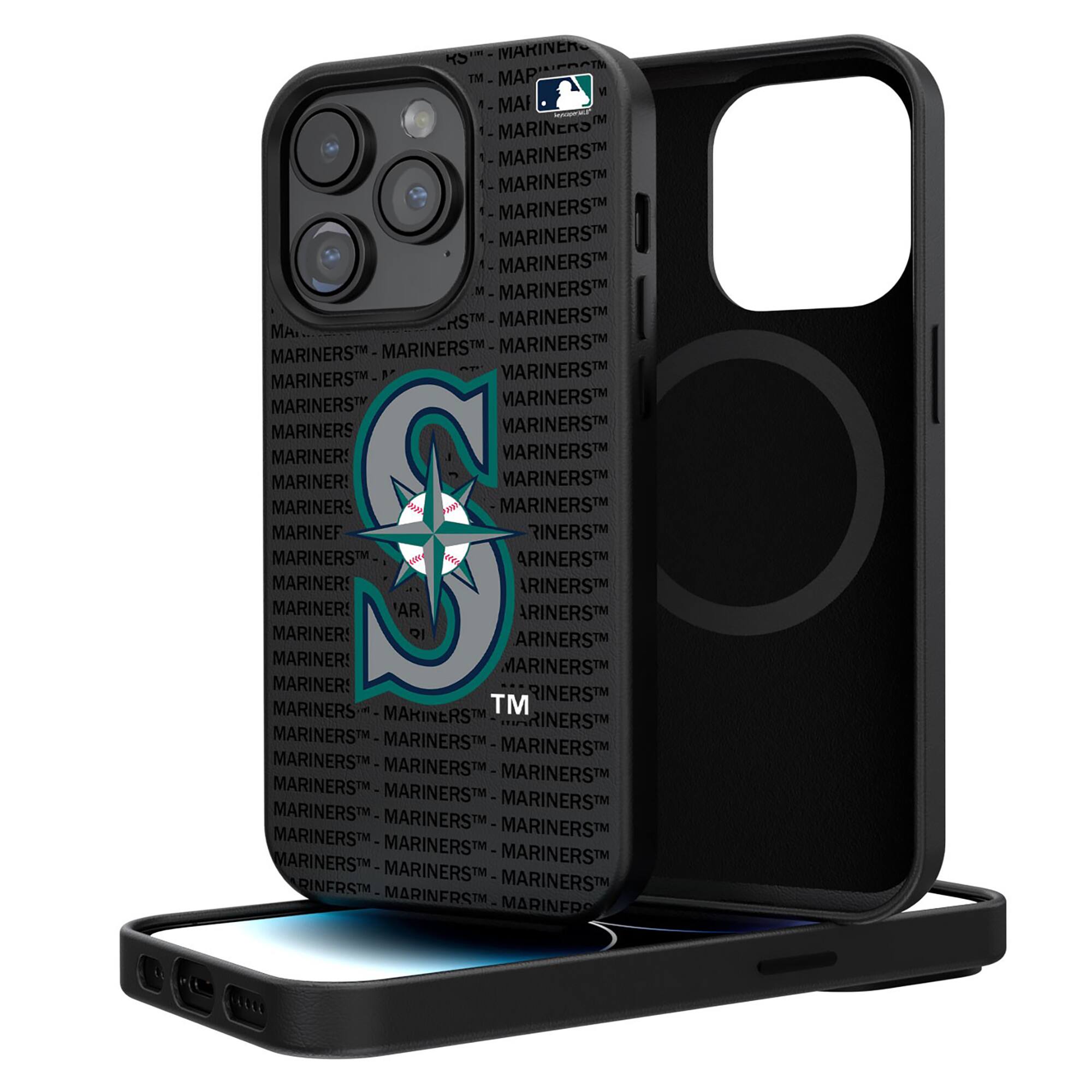 Keyscaper - MLB - Seattle Mariners Primary Logo iPhone Magnetic Bump Case - 16 Pro Max - Black price history on PriceWatchPro