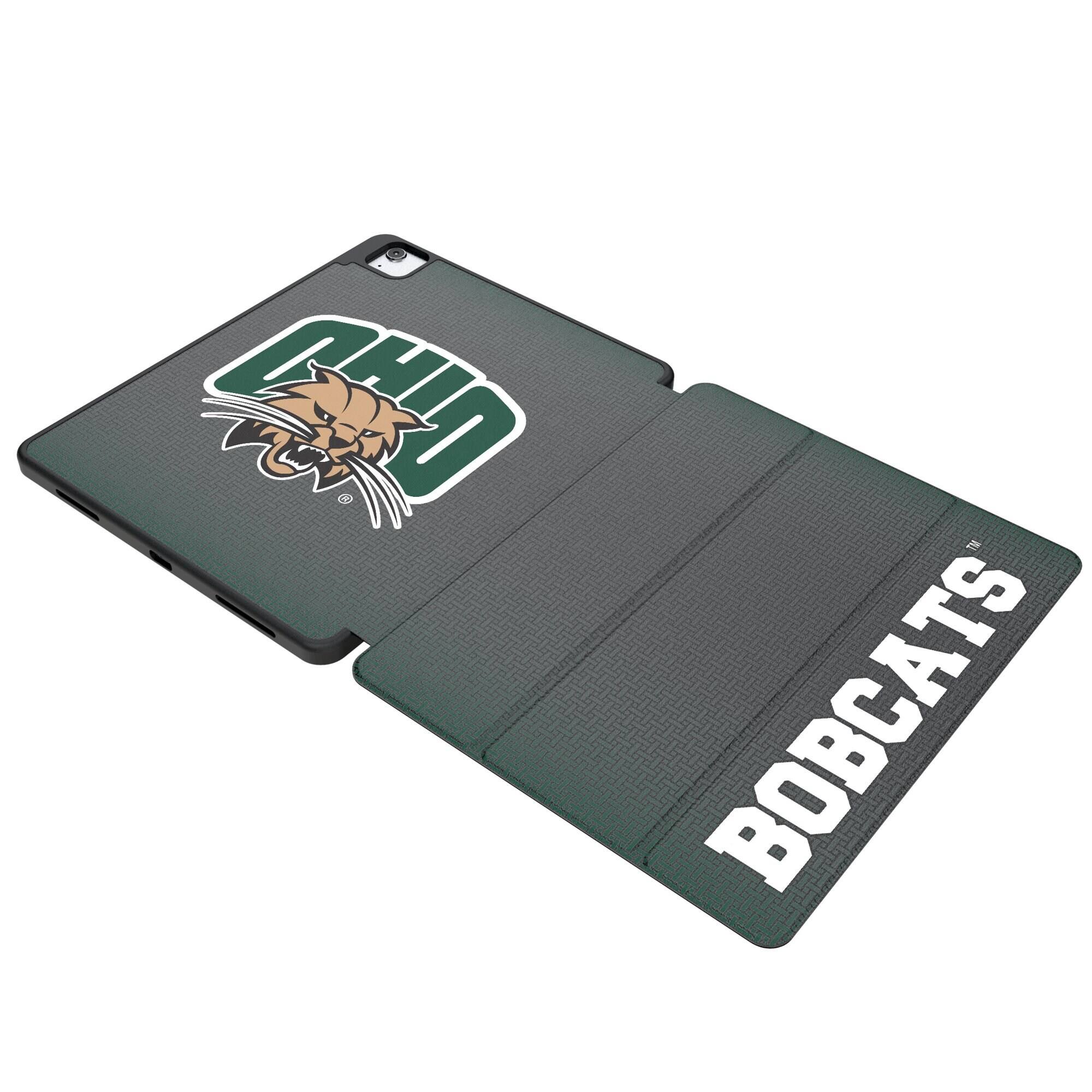 Front. Keyscaper - Ohio Bobcats iPad Case - 4/5 Gen Air - Black.