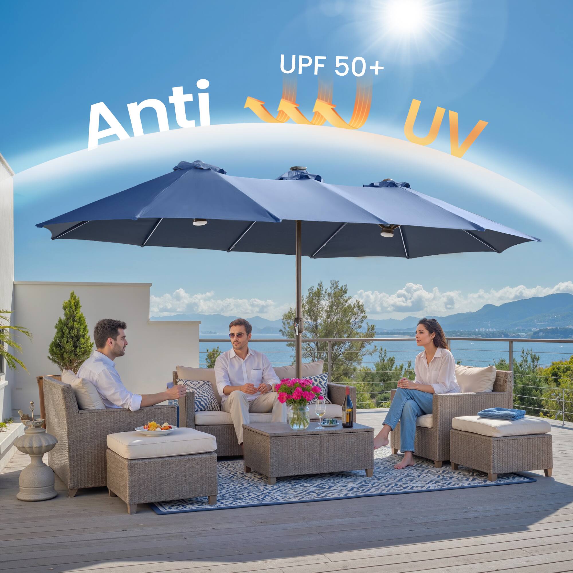 UPF 50+ Anti UV