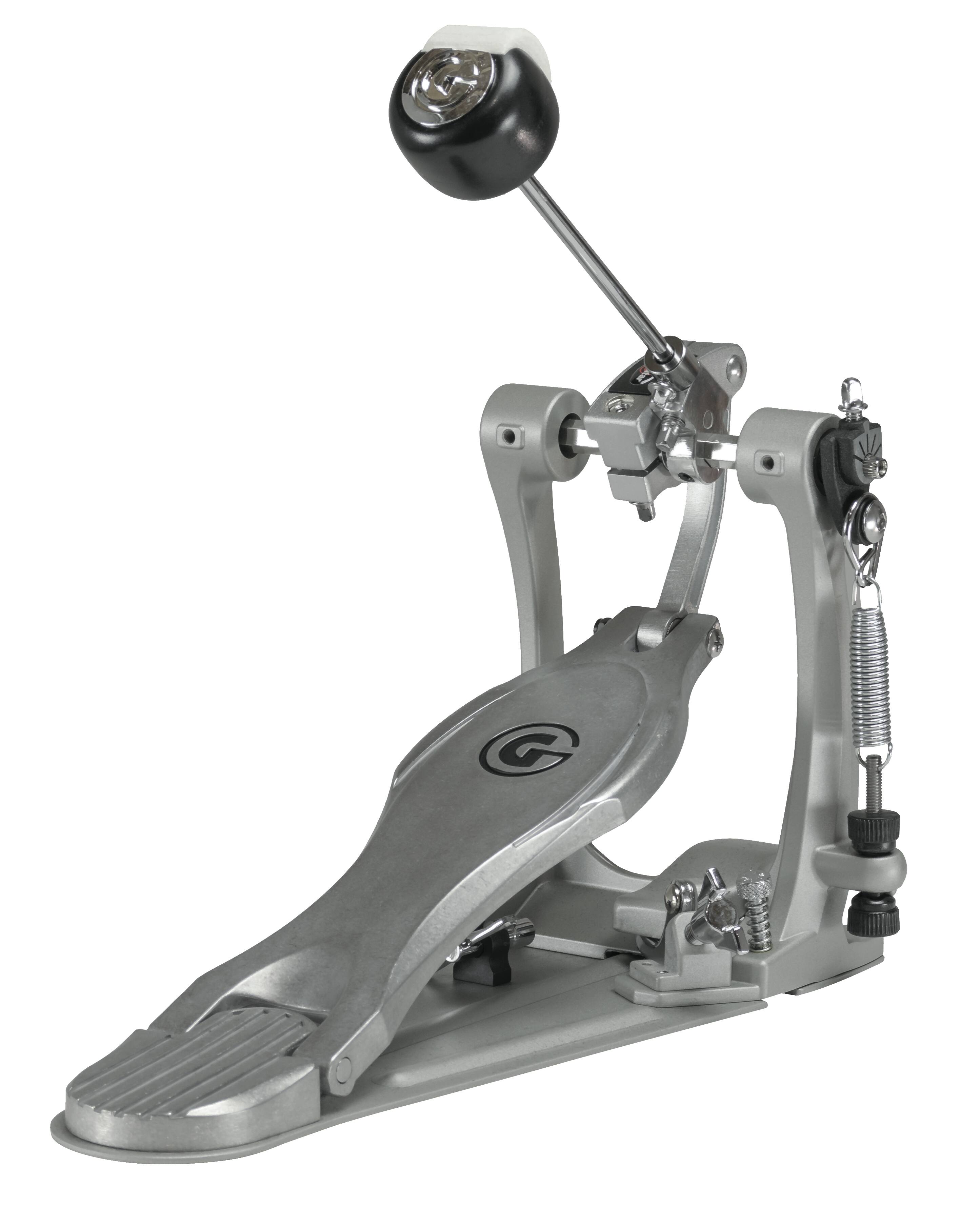 Front. Gibraltar Hardware - Tour Class Direct Drive Single Bass Drum Pedal, with Fast Responsive Cam, Precision Adjustment, Silent Spring Rocker.