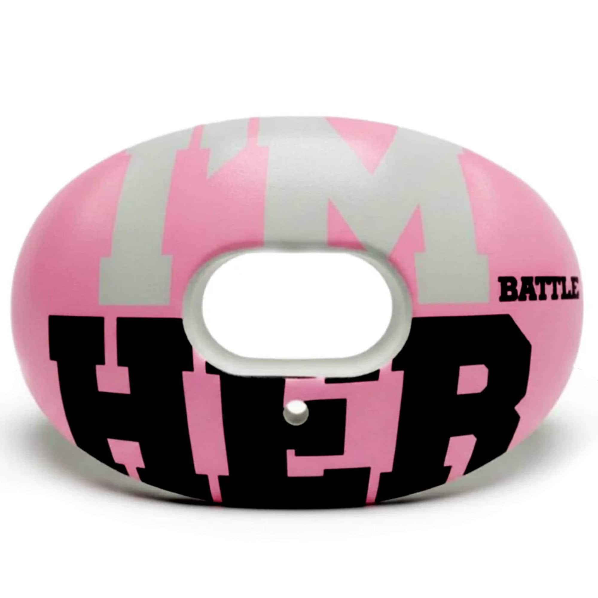 "Battle Sports - Oxygen Lip Protector Mouthguard, ""I'M HER"" - Light Pink" price history on PriceWatchPro