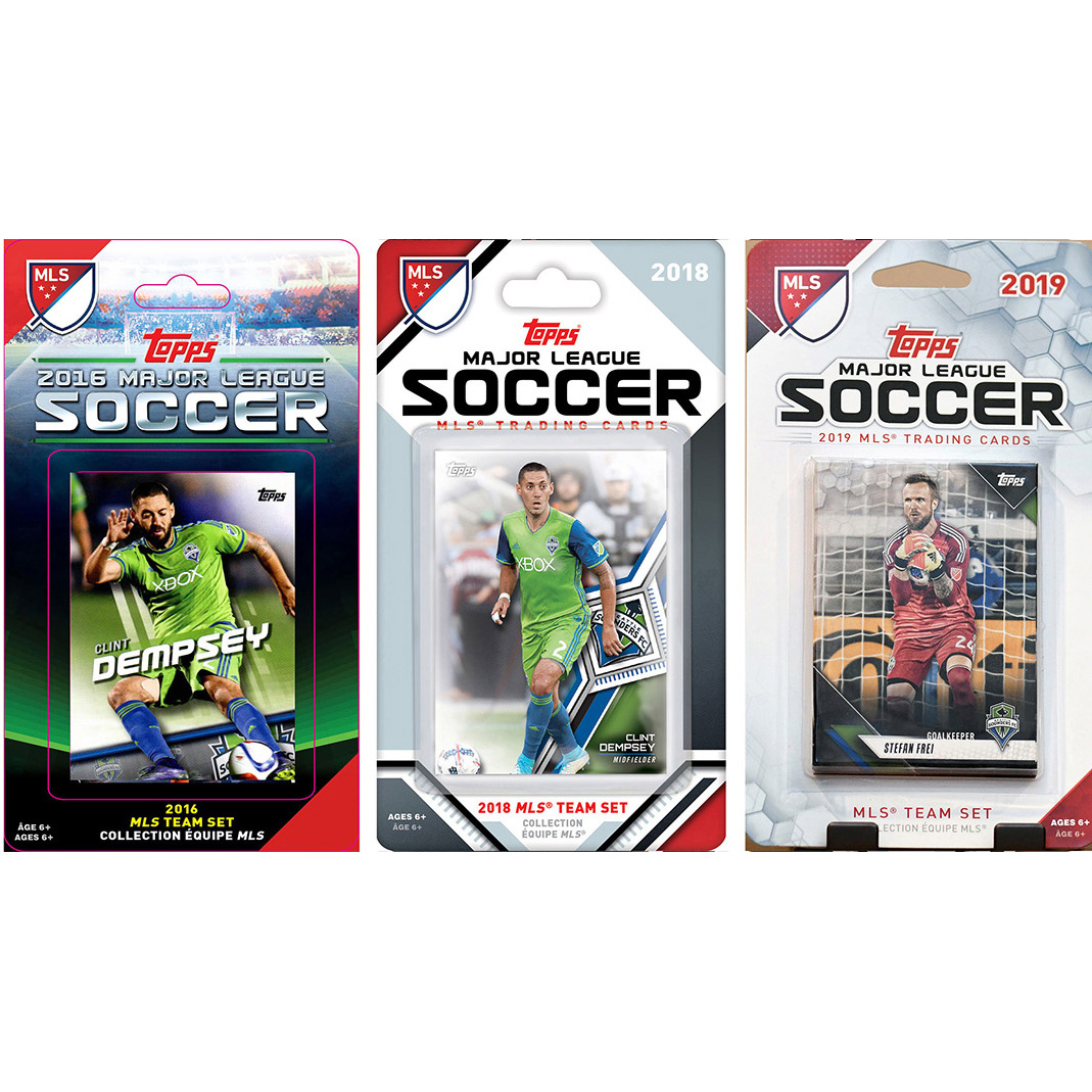 C&I Collectibles - Seattle Sounders FC Multi-Season Trading Card Set - Multicolor price history on PriceWatchPro