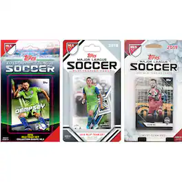 C&I Collectibles - Seattle Sounders FC Multi-Season Trading Card Set - Multicolor