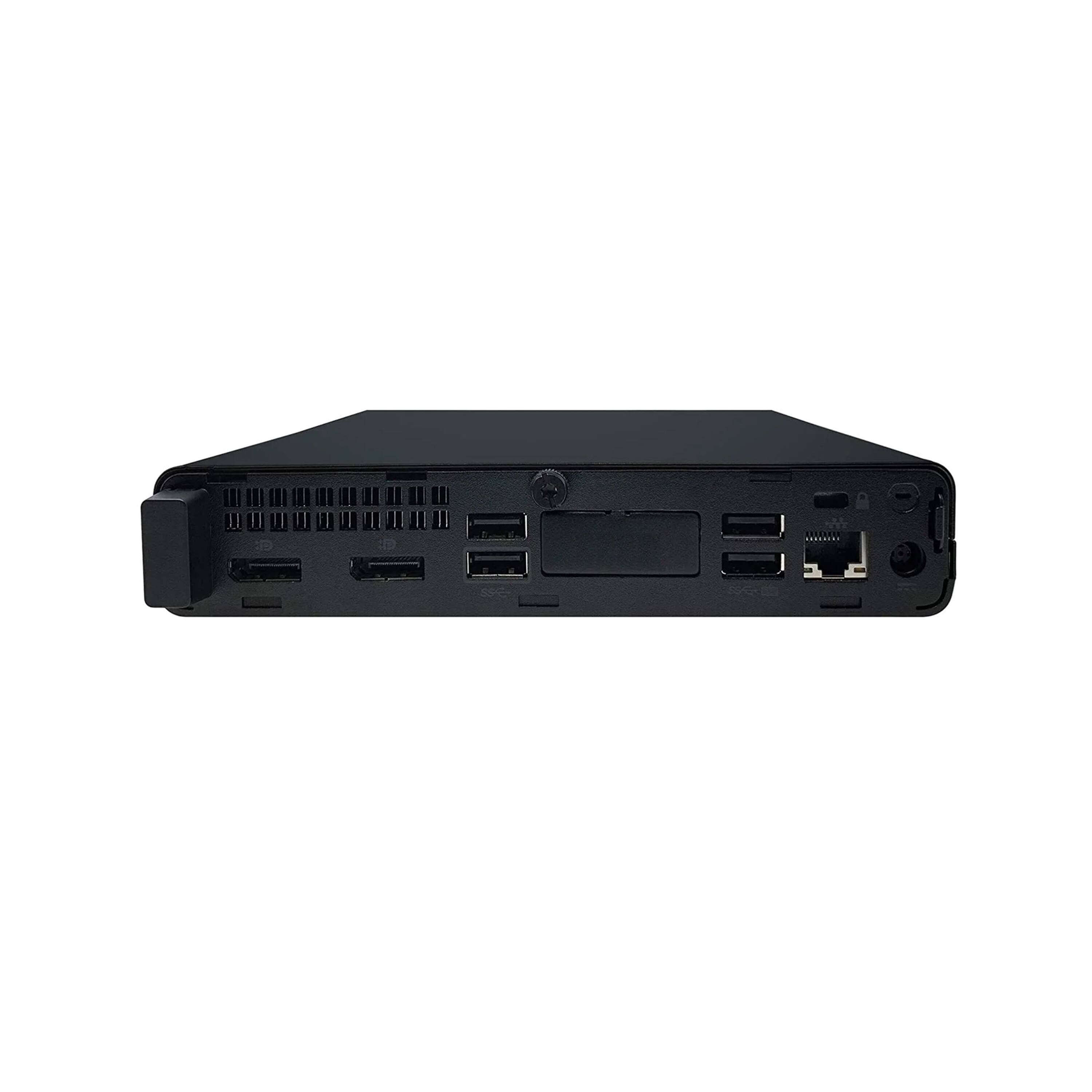 Angle. HP - EliteDesk 800 G5 Mini i5-9500T 16GB 512GB SSD Win11 Pro WiFi + KM - Black.