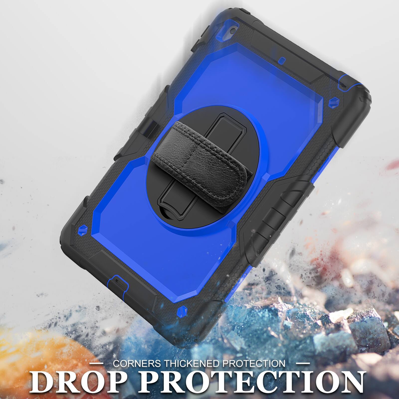 CORNERS THICKENED PROTECTION  
DROP PROTECTION