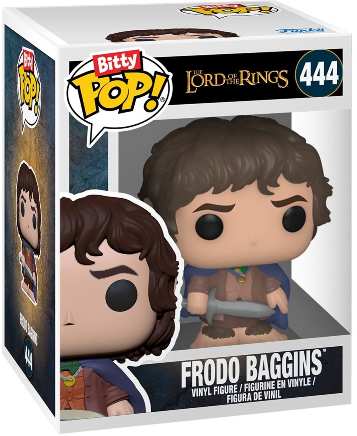 Bitty Pop!  
The Lord of the Rings  
444  
Frodo Baggins  
Vinyl Figure / Figurine en Vinyle / Figura de Vinil