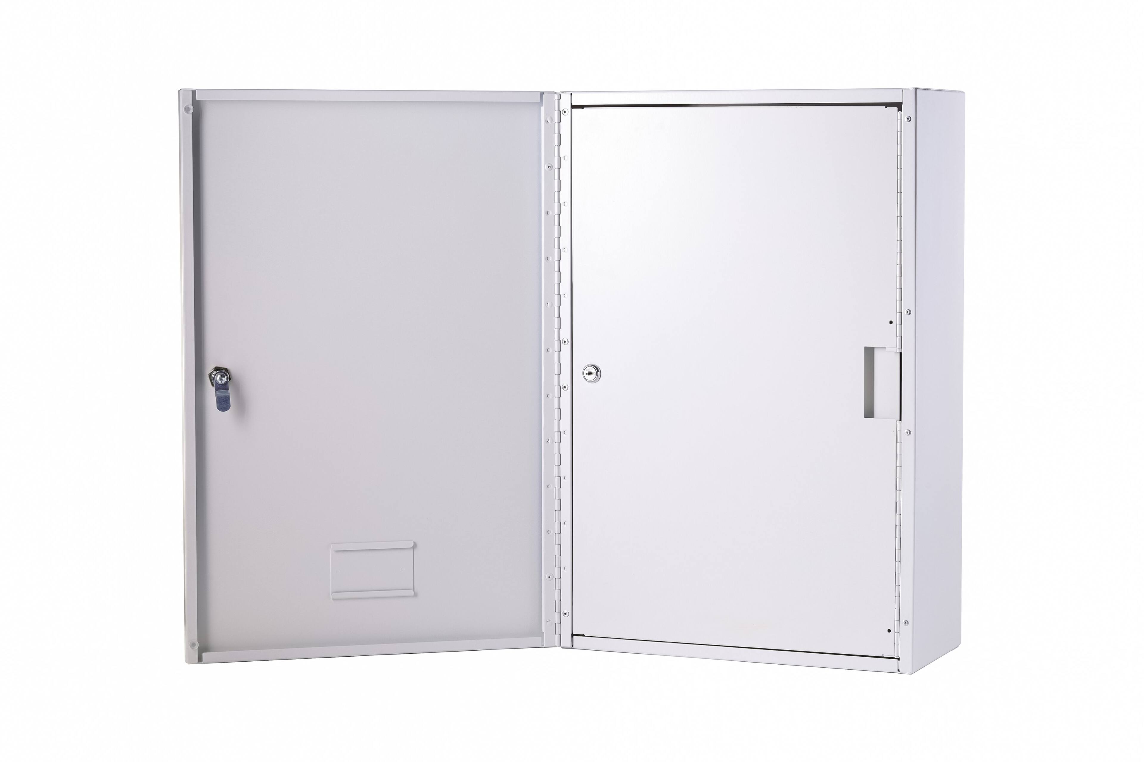Alt View 10. Viva Comfort - Large Double Door Bathroom Locking Secure Storage Medicine Cabinet - white.