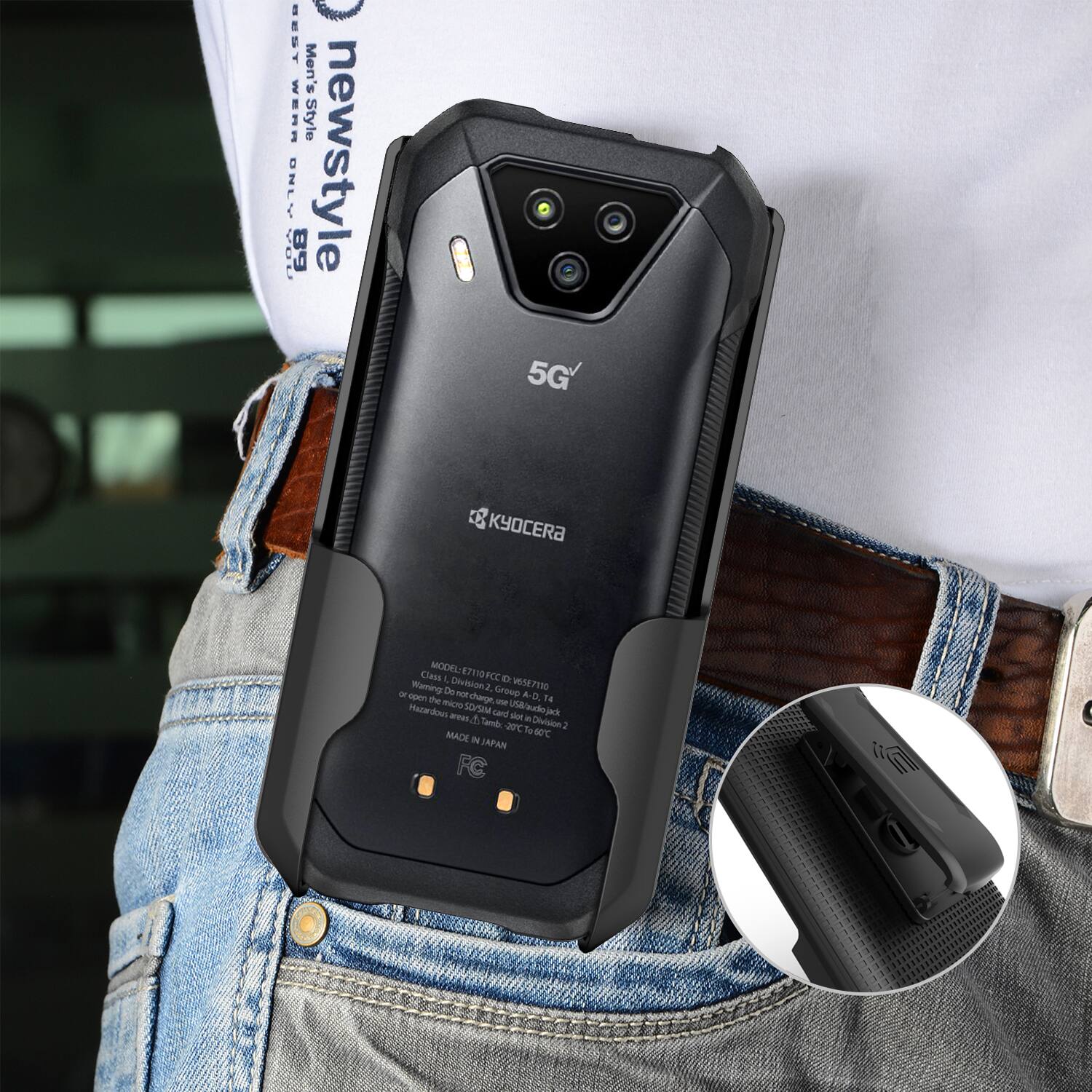 CONFERMENTS BEST Men's WERK Style newstyle ONLY 0.0 ea

5G KYOCERA

Class 0113:300M U FCC D: Warning Do Division 2, Group VESE7110 or open not charge, A.O. 14 the micro use Hazardous SD/SIM card USB audiojack skid Tamb: 4 Division2 XYC To 2 MADE 60C JAPAN FC