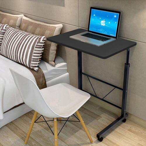 Alt View 2. Winado - 23.6" Home Side Table Sofa End Cart Laptop PC Rolling Computer Desk Stand Coffee Tray Hight Adjustable 27.16"- 37.79" - Black.