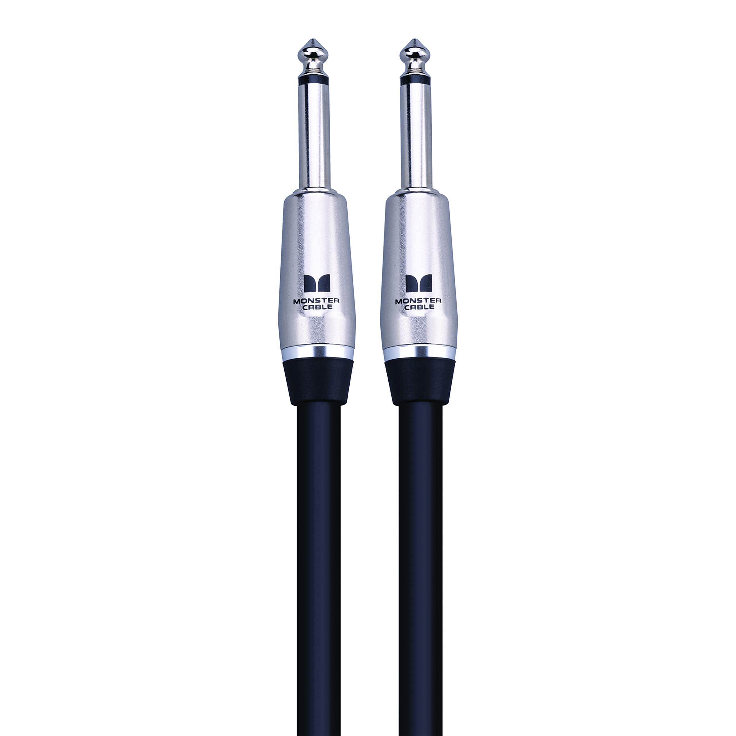 Monster - Performer 600 30 Ft 1/4" Straight-to-Straight Speaker Cable - Black