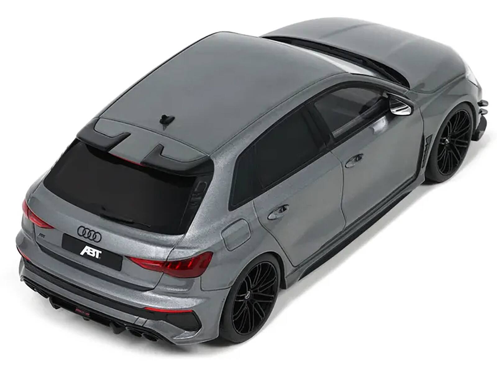 Alt View 5. GT Spirit - Audi ABT RS3-R Daytona Gray Metallic 1/18 Model Car by GT Spirit.