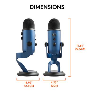 Blue Microphones Blue Yeti Professional Multi Pattern USB Blue Microphones Blue Yeti Professional Multi Pattern USB