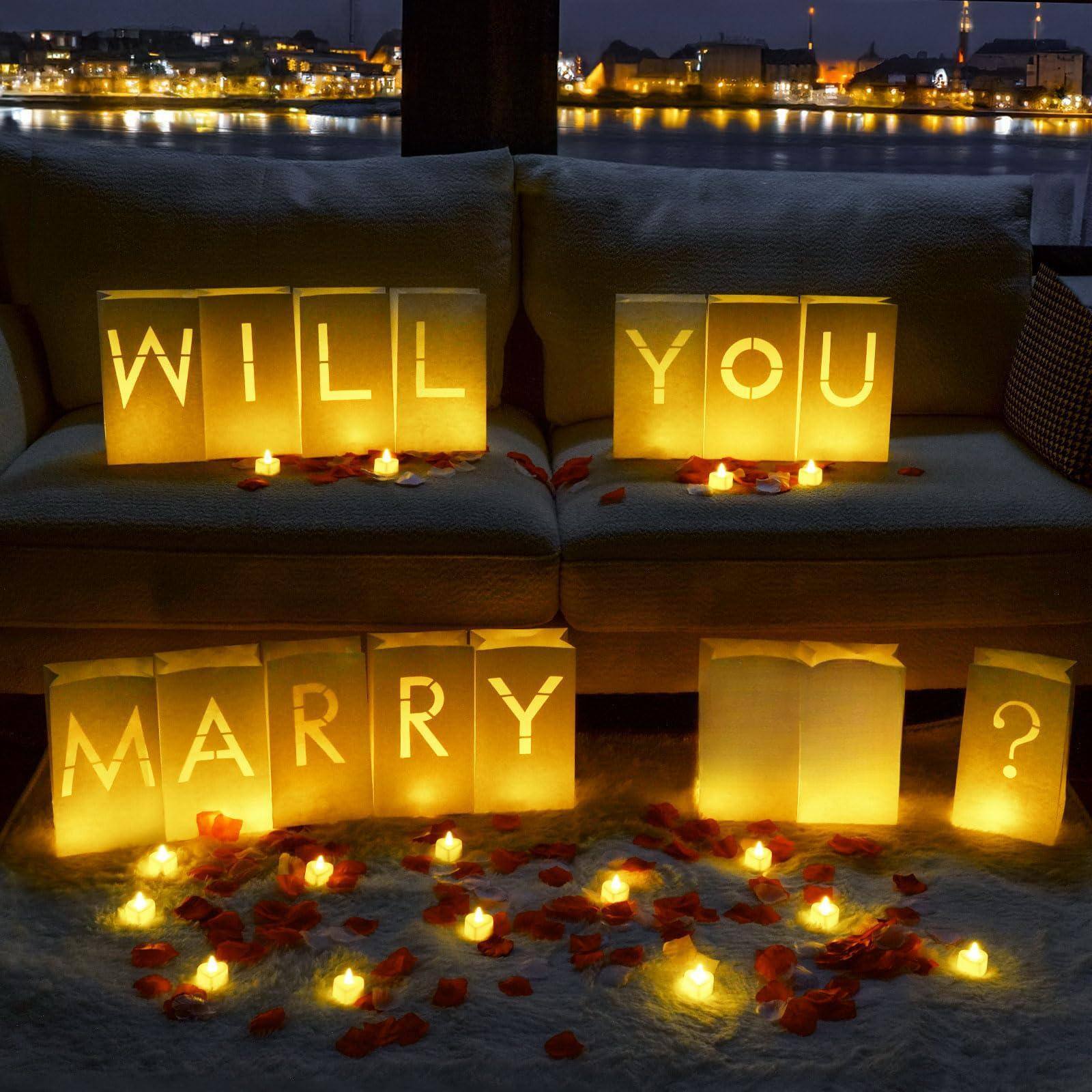 WILL YOU MARRY ME?