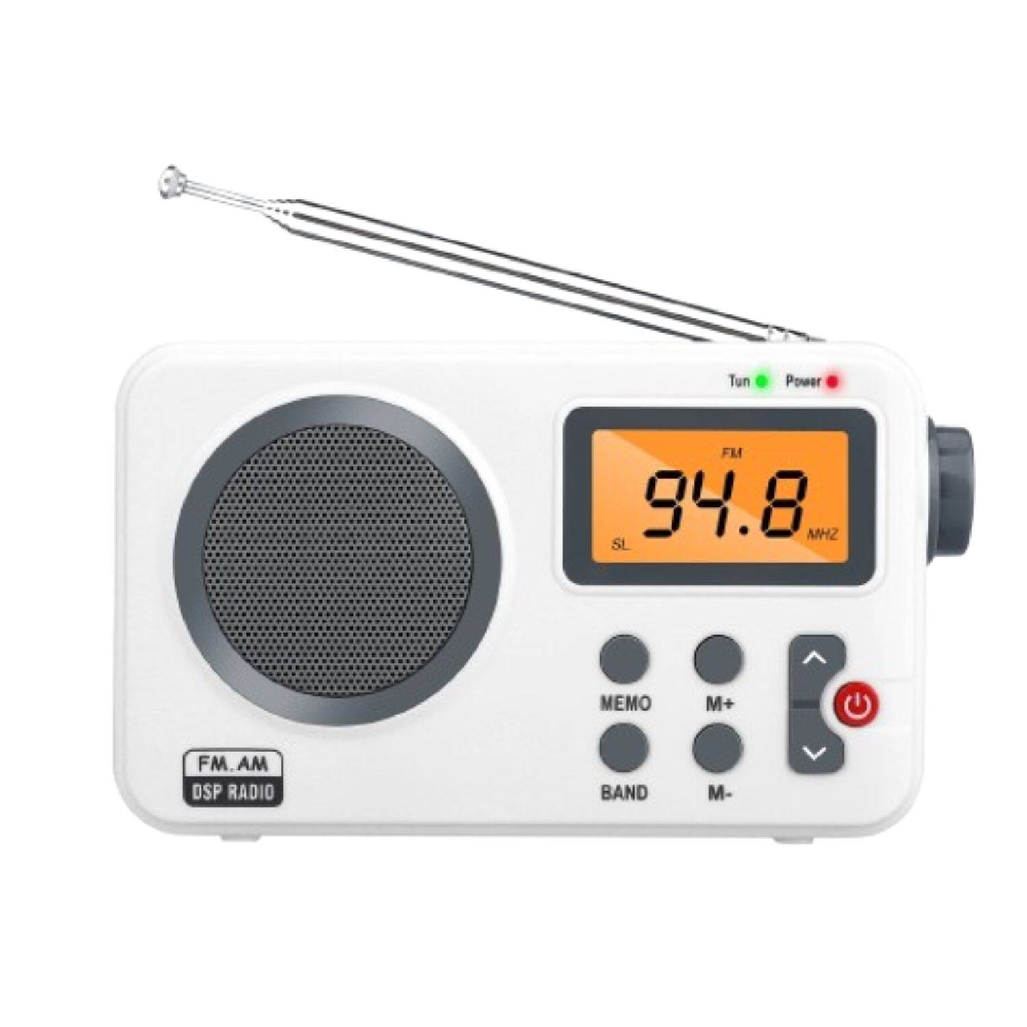 Tun Power FM 94.8 MHZ SL MEMO M+ FM. AM DSP RADIO BAND M-