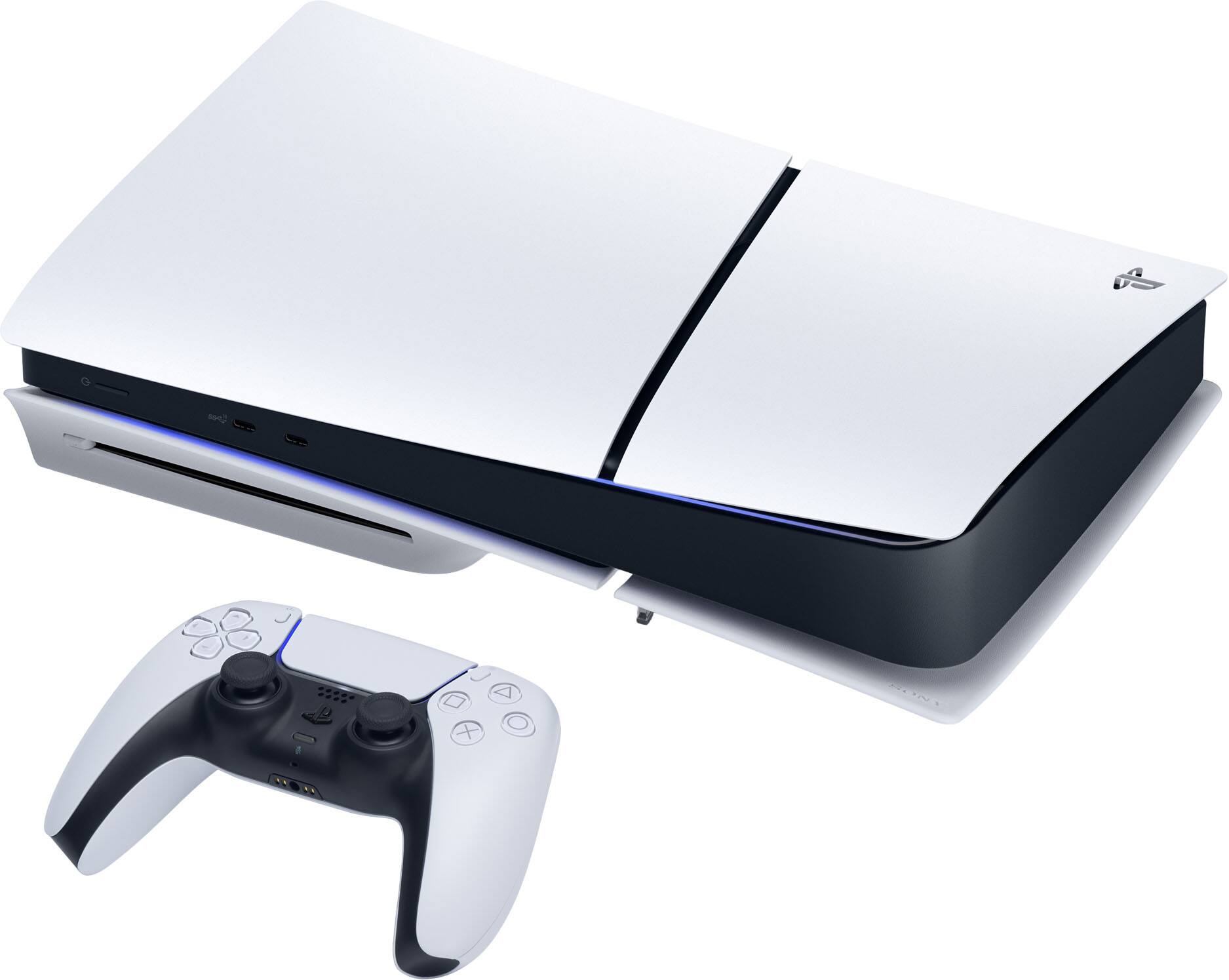 Alt View 1. Sony Interactive Entertainment - PlayStation 5 Console 1TB - Fortnite Flowering Chaos Bundle - White.