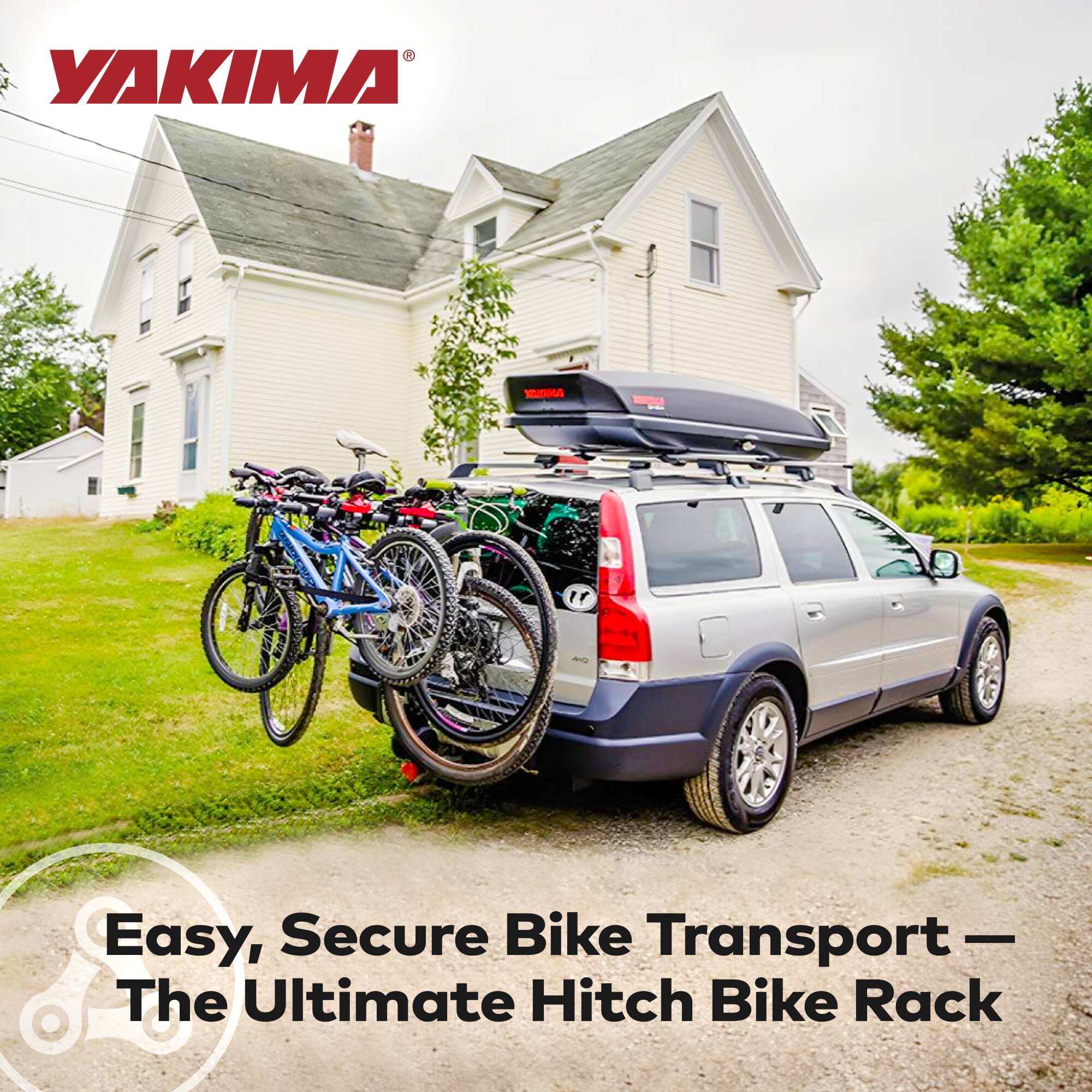 YAKIMA - Easy, Secure Bike Transport - The Ultimate Hitch Bike Rack