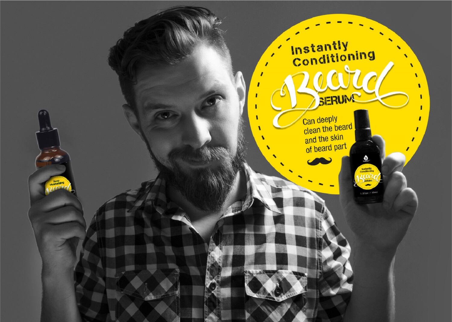 Instantly Conditioning Beard Serum

Can deeply clean the beard and the skin of beard part