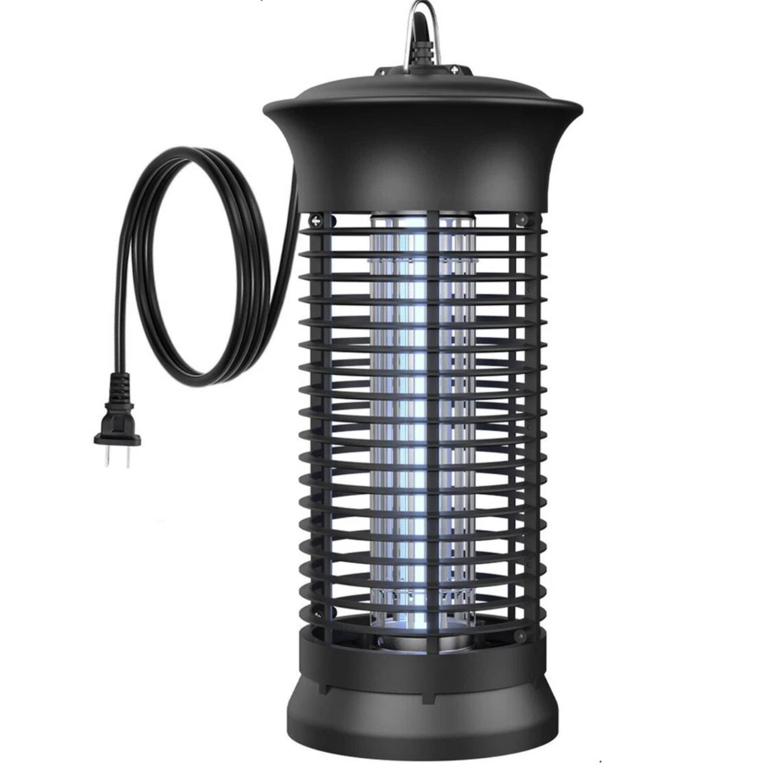Front. Home Collection - Electric Fly Bug Zapper - Black.