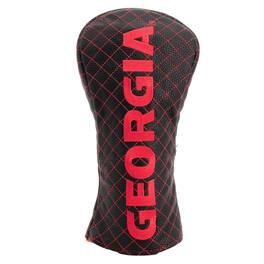 Team Golf - Georgia Bulldogs Quilted Fairway Headcover - Multicolor