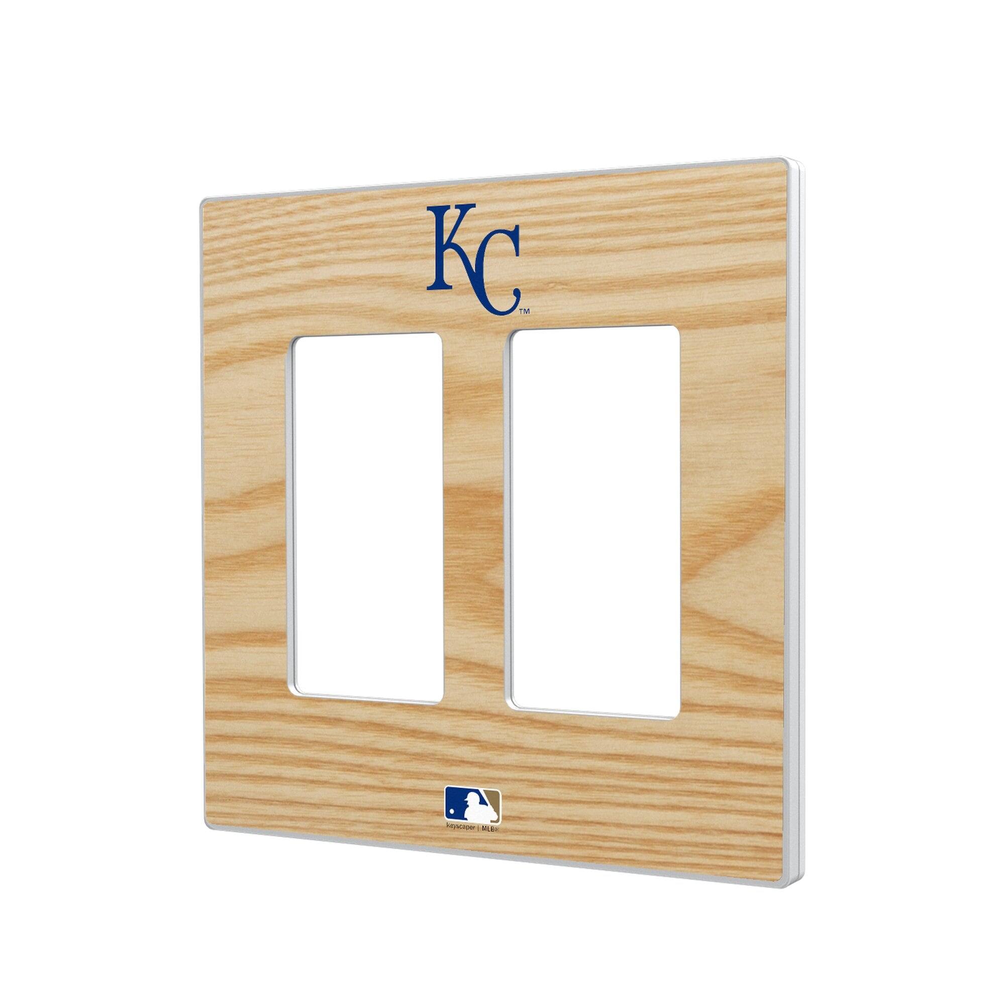 Keyscaper - Kansas City Royals Baseball Bat Design Double Rocker Light Switch Plate - Multicolor price history on PriceWatchPro
