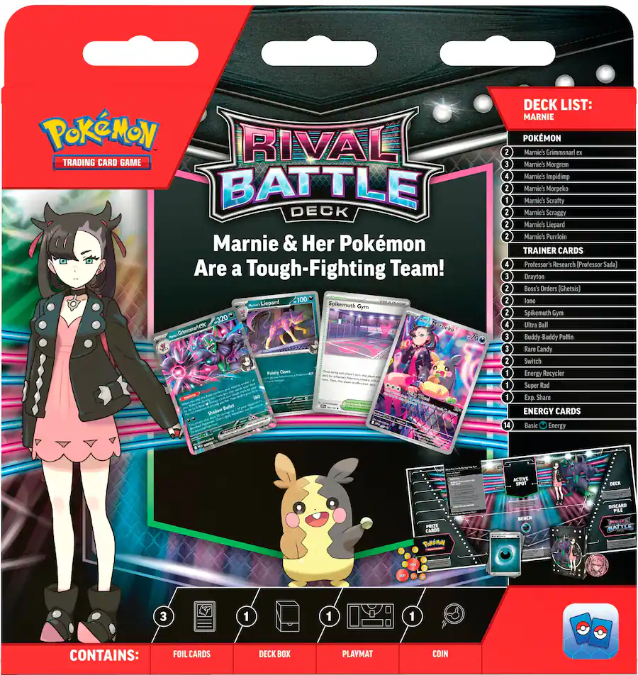 Pokémon Trading Card Game: Rival Battle Deck Styles May Vary 100