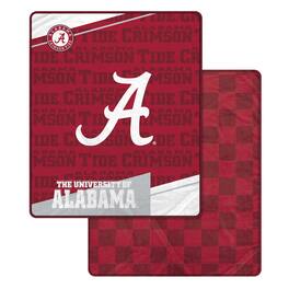 Pegasus - Alabama Crimson Tide 60" x 70" Diagonal Ghost Checkered Double-Sided Blanket - Multicolor