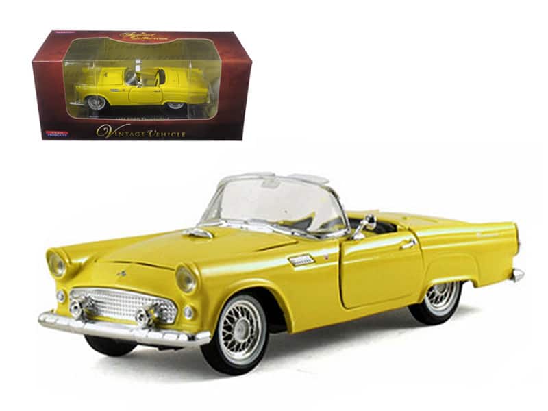 1955 Ford Thunderbird Convertible Yellow 1/32 Diecast Car Model by Arko Products price history on PriceWatchPro