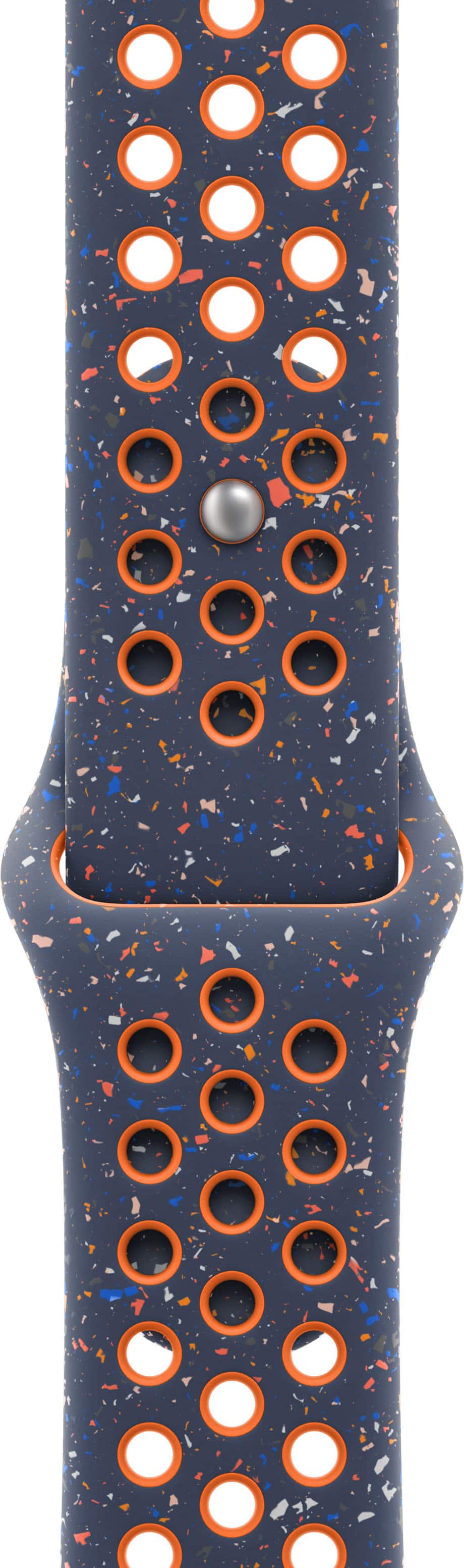 Angle. Apple - 46mm Blue Flame Nike Sport Band - M/L - Blue Flame.