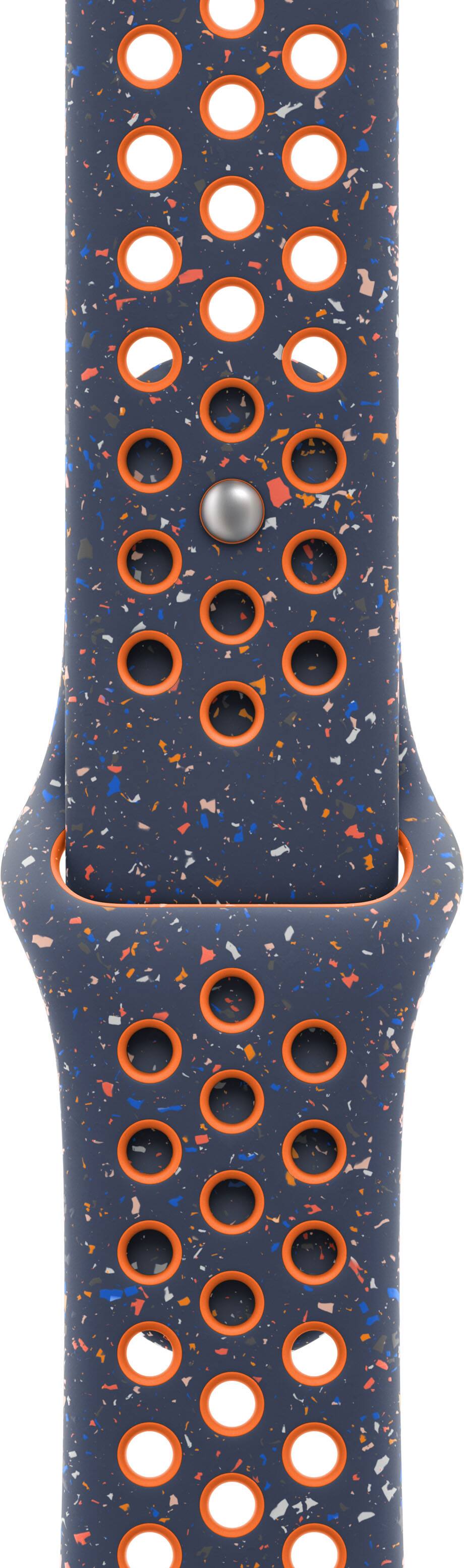 Angle. Apple - 46mm Blue Flame Nike Sport Band - M/L - Blue Flame.