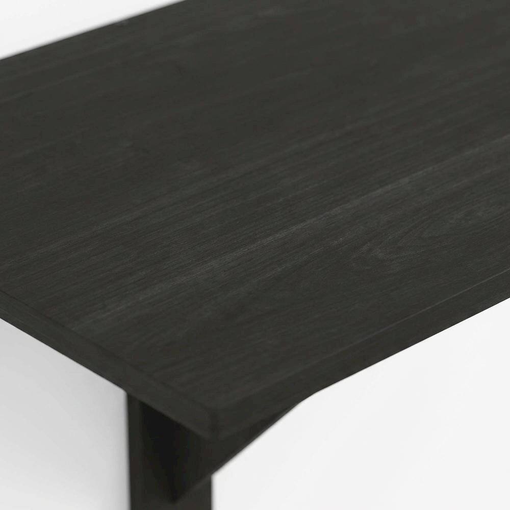 Alt View 2. FurniFact - FurniFact Wall Mounting Folding Table, Folding Design, Wall Mounted - Brown - Brown.