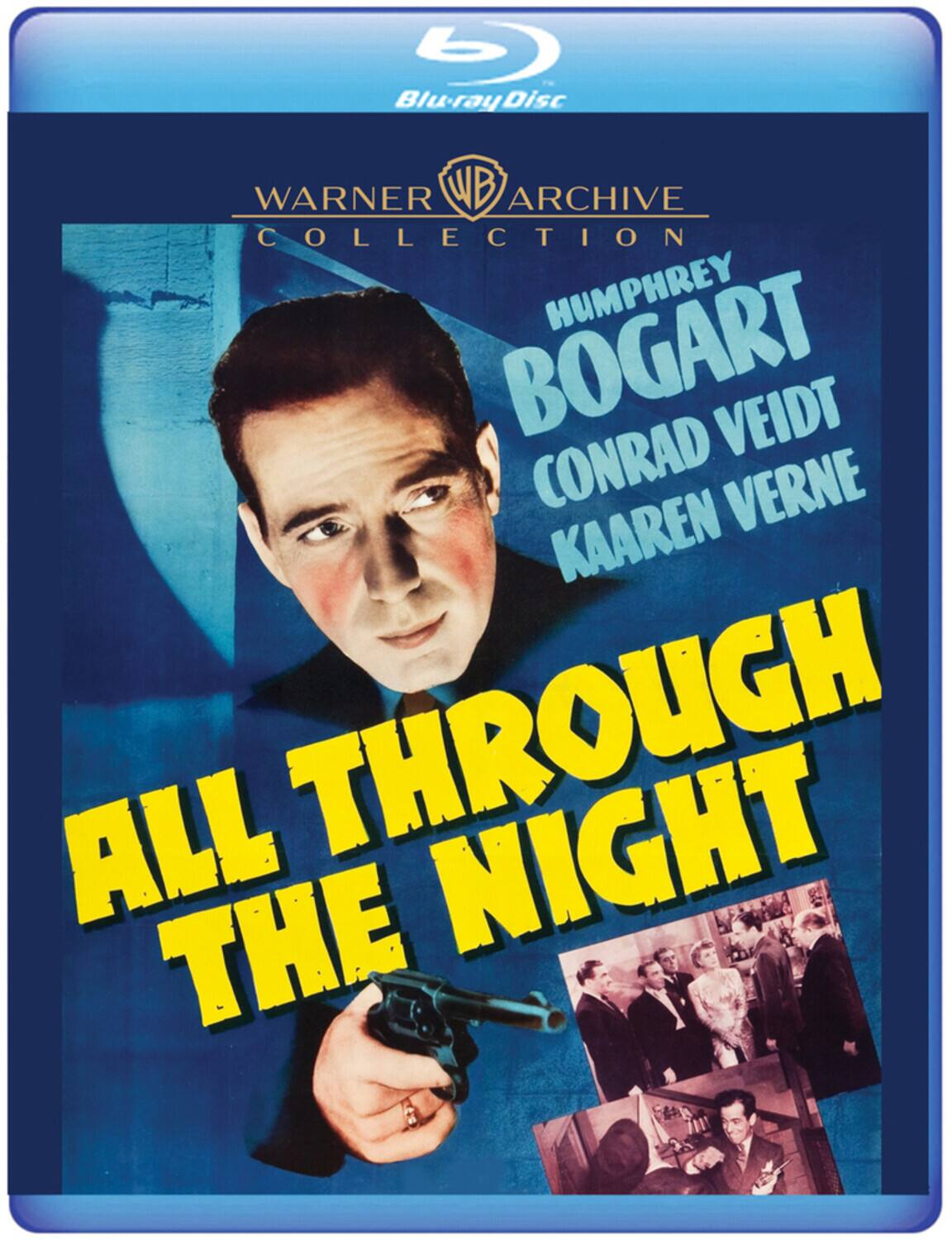 Front. All Through the Night   - BLU-RAY.