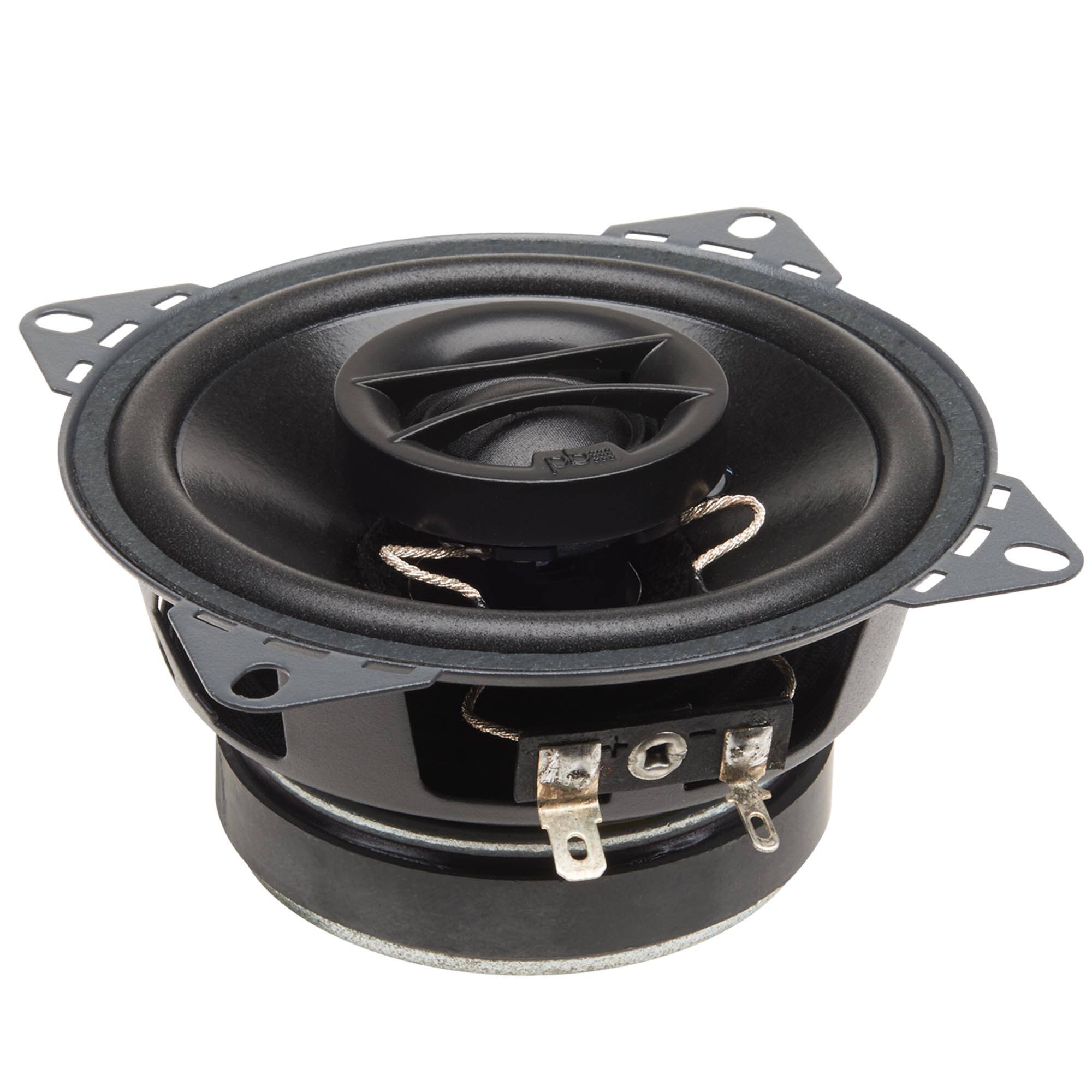 Alt View 10. Powerbass - PowerBass S-4002 - 4" Coaxial OEM Replacement Speakers - Pair - Black/Gray.