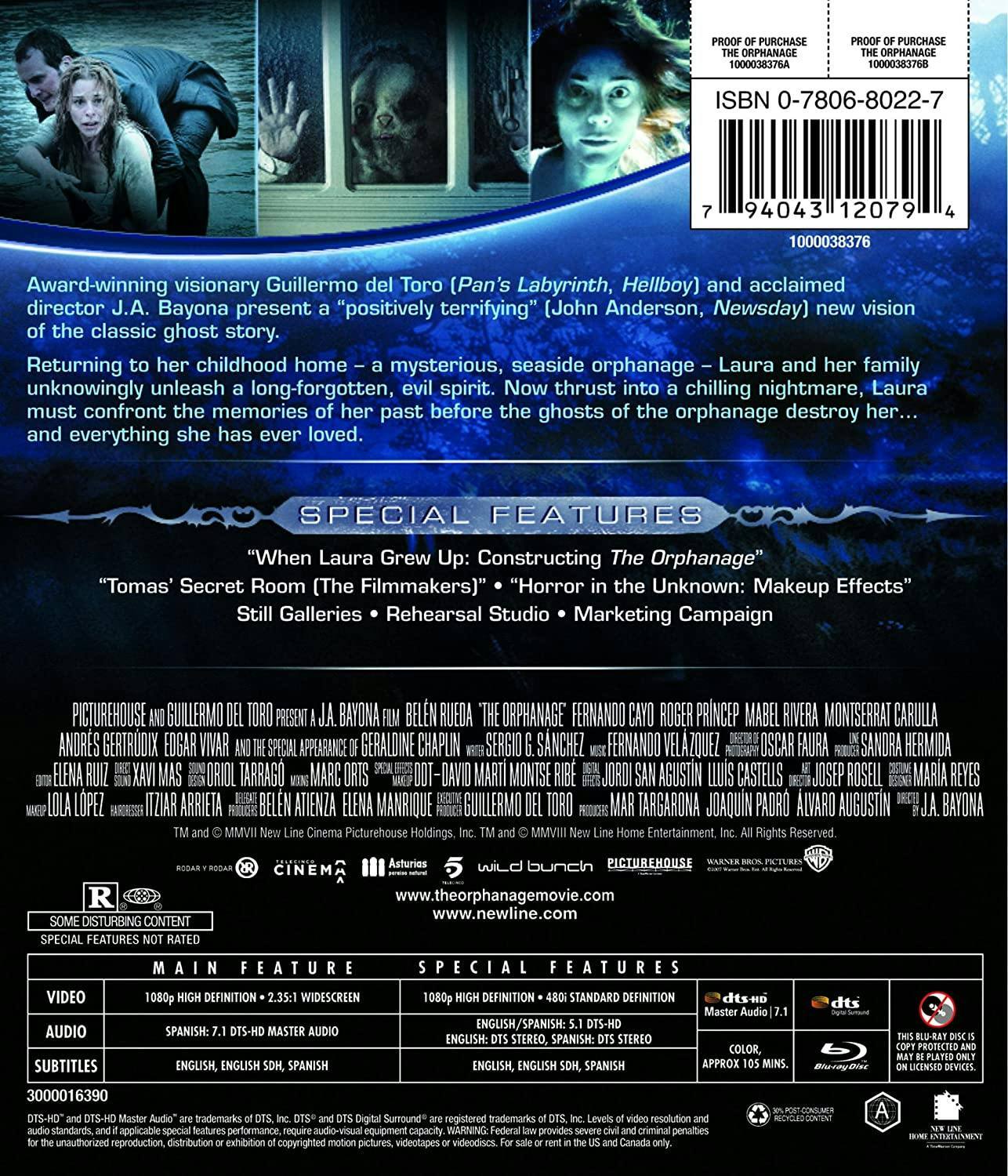 Back. The Orphanage [Blu-ray].