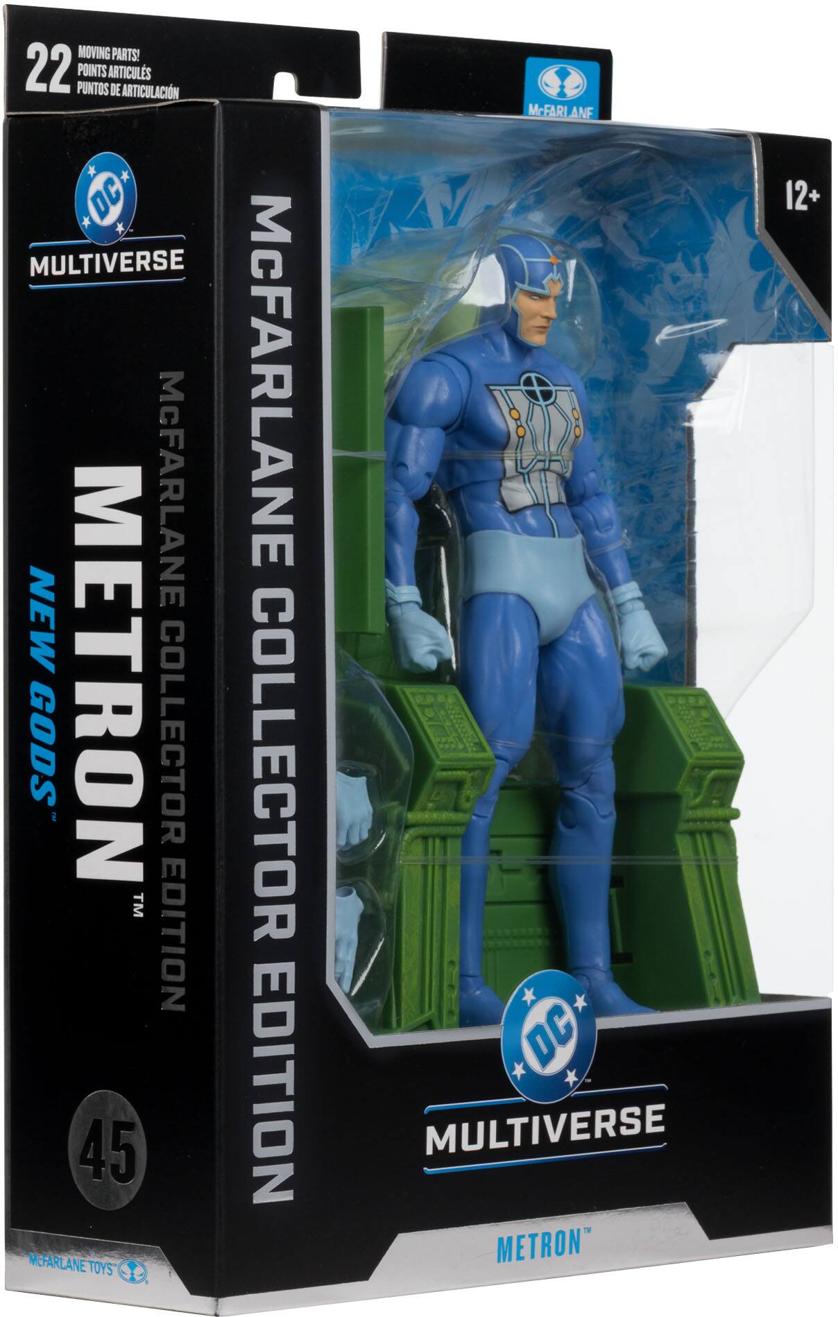 MOVING PARTS! 22 PUNTOS ARTICULS DE ARTICULACION DC * MULTIVERSE McFARLANE NEW GODS TAF METRON COLLECTOR TM EDITION 45 McFARLANE TOYS McFARLANE COLLECTOR EDITION McFARL ANE DC MULTIVERSE METRON 12+