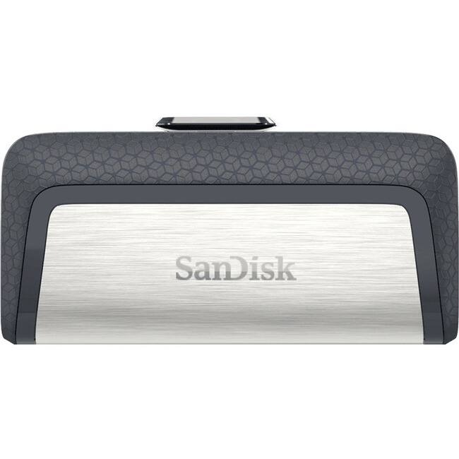 Front. SANDISK - SanDisk Ultra Dual Drive USB Type-C - 128 GB - USB 3.1 (Gen 1) Type C, USB 3.1 (Gen 1) Type A - 150 MB/s Read Speed - Unknown.