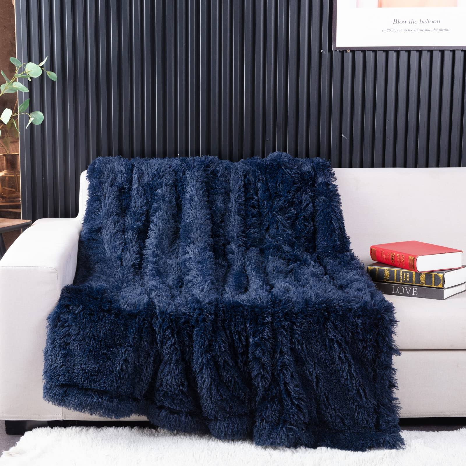 Navy Blue Throw50" x 60"